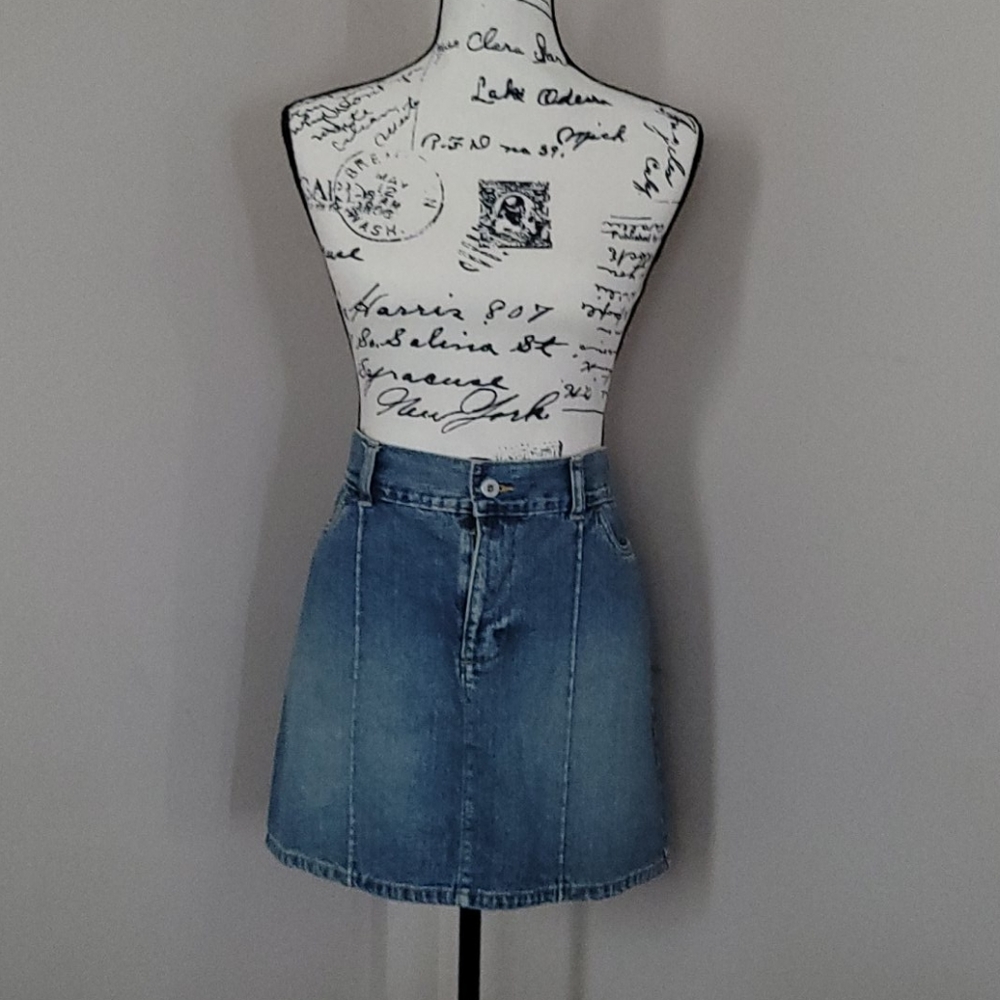 Gap Jeans Light Denim Jean Skirt sz 16